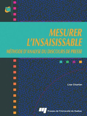 cover image of Mesurer l'insaisissable